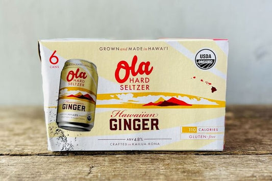 Hawaiian Ginger Hard Seltzer, 6-Pack