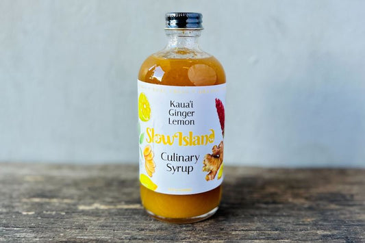 Kauaʻi Ginger Lemon Culinary Syrup