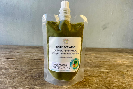 Organic Green Smoothie Snack Pouch