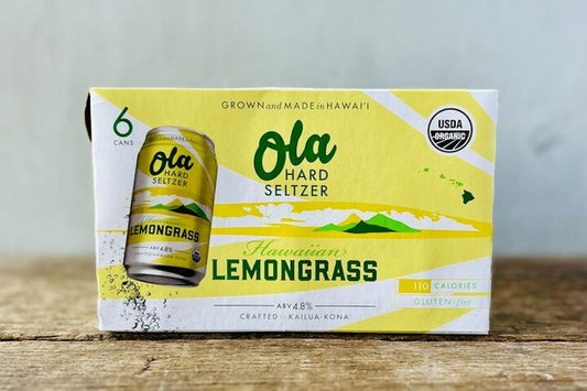 Hawaiian Lemongrass Hard Seltzer, 6-Pack