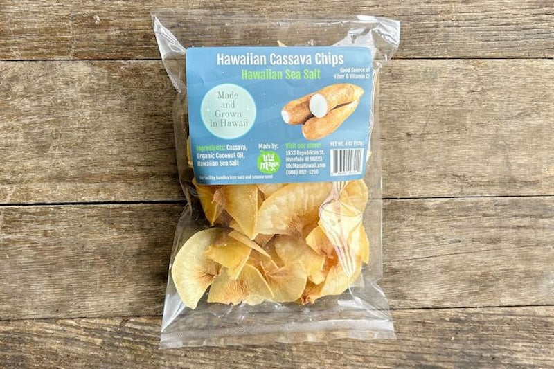 Hawaiian Sea Salt Cassava Chips (Wholesale)