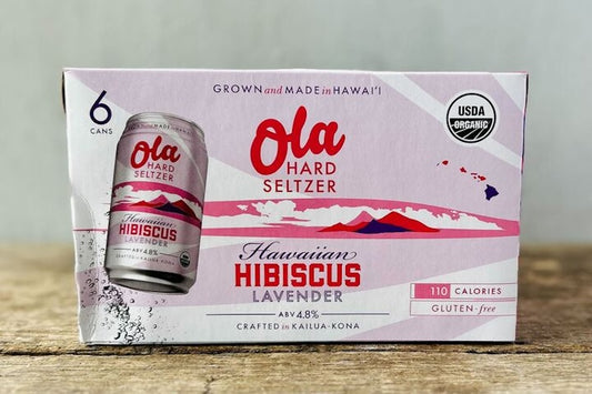 Hawaiian Hibiscus Lavender Hard Seltzer, 6-Pack