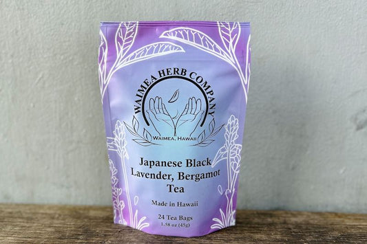 Japanese Black Lavender Bergamot Tea