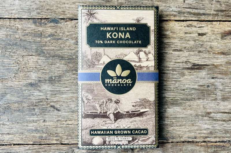 Kona Dark Chocolate Bar