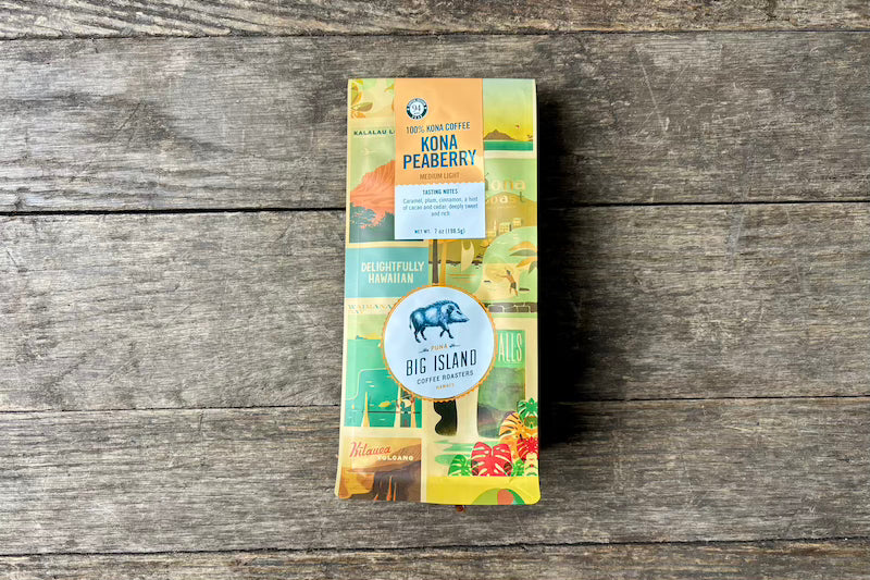 Kona 100% Peaberry - Whole Bean
