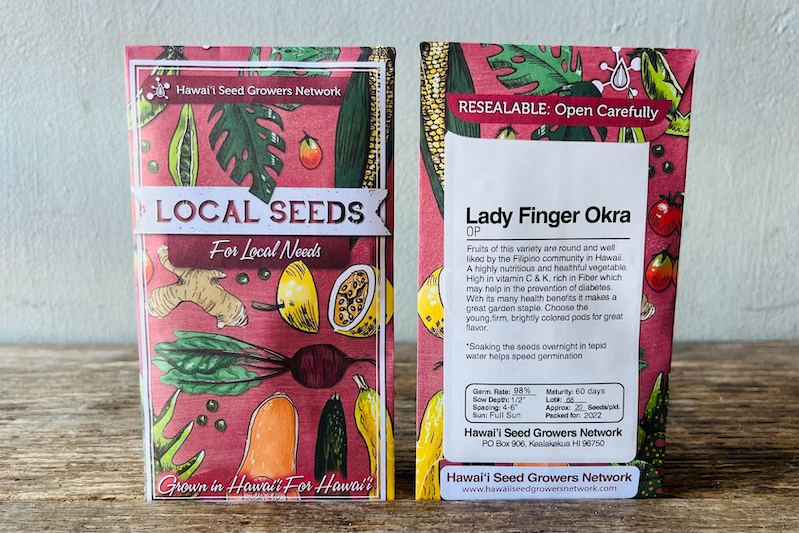 Lady Finger Okra Seeds