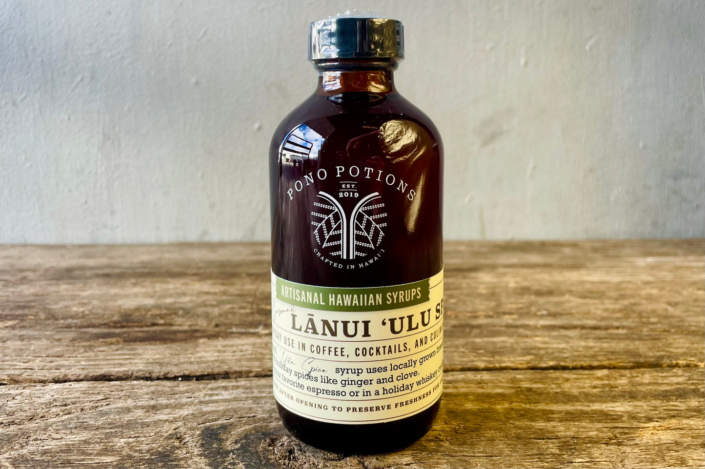 Lānui ʻUlu Spice Artisan Syrup