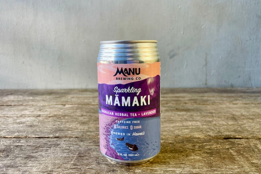 Sparkling Māmaki Herbal Tea + Lavender