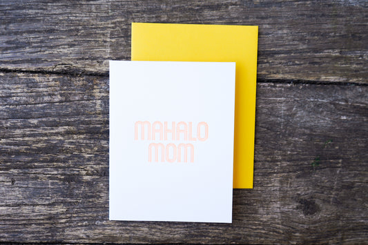 Mahalo Mom Card