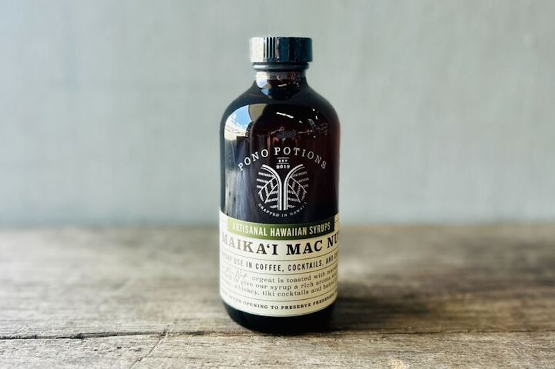 Maikaʻi Mac Nut Artisan Syrup