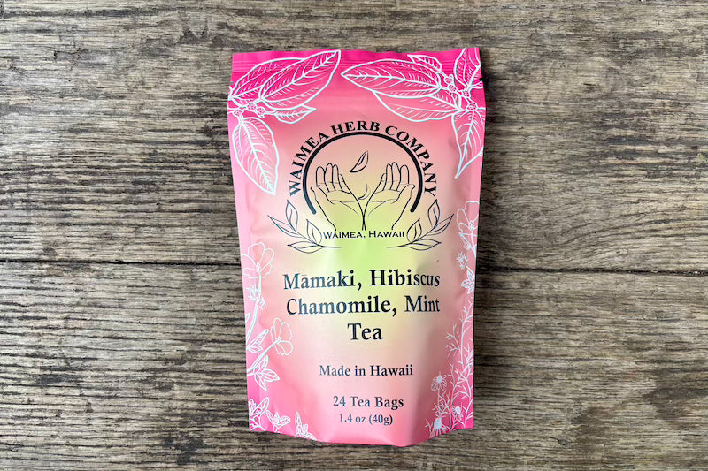 Māmaki, Hibiscus, Chamomile, Mint Tea