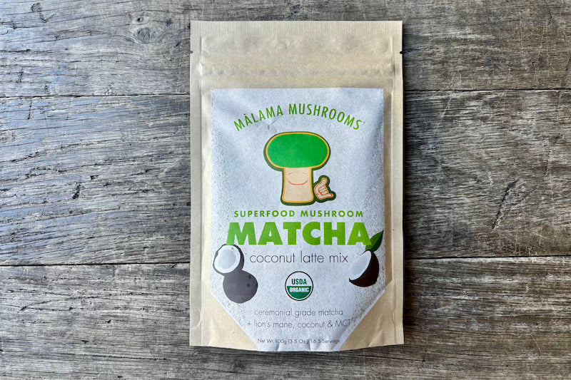Organic Mushroom Matcha Coconut Latte Mix