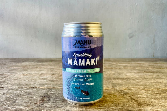 Sparkling Māmaki Herbal Tea + Mint