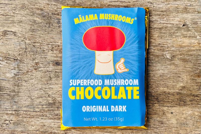 Organic Mushroom Chocolate Bar