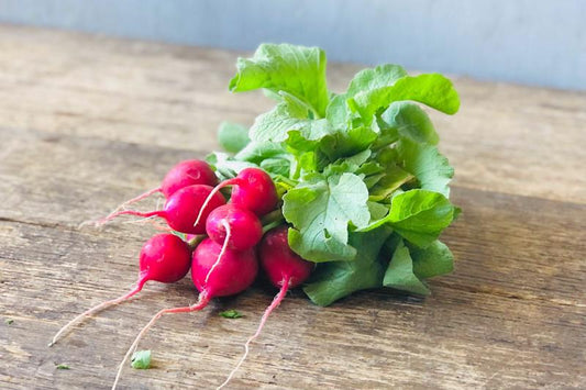 Organic Red Radish, With Tops