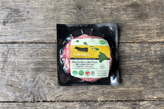 Grass-fed Ground Beef Patties, 4-Pack