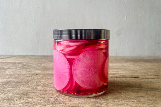 Pickled Purple Daikon