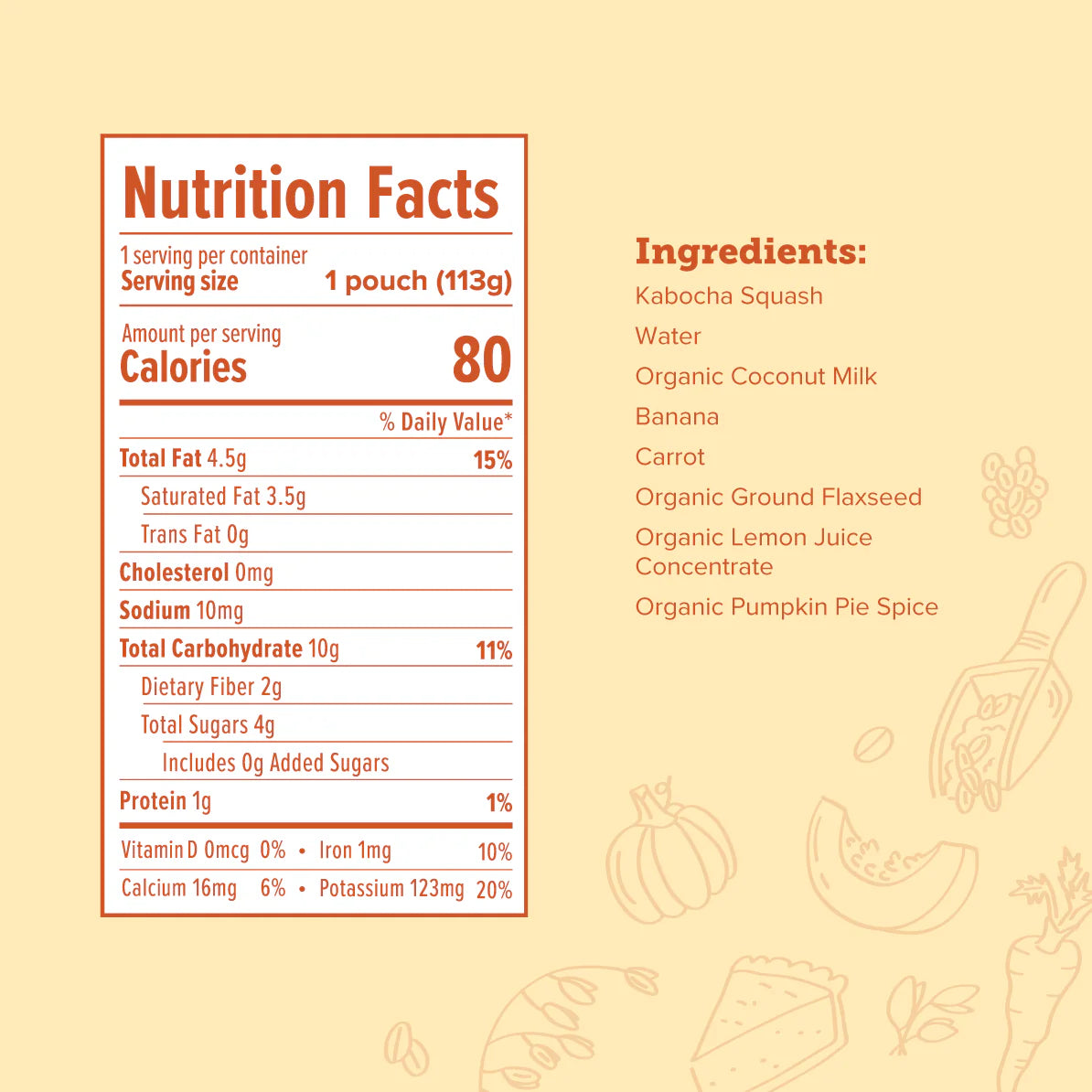 Palaʻai Pie Baby Food