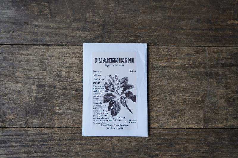 Puakenikeni Seeds