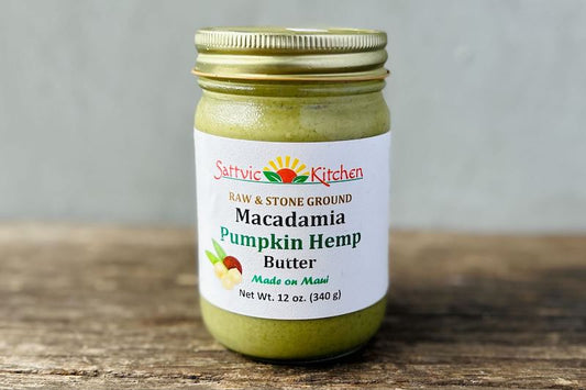 Macadamia Pumpkin Hemp Butter