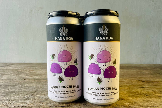 Purple Mochi Daze Hazy IPA, 4-Pack