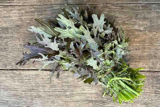 Red Frilled Mustard Greens