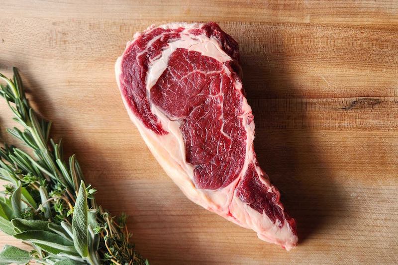 Grass-fed Beef Ribeye Steak, Boneless