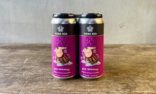 Rice Breaker Pilsner, 4-Pack