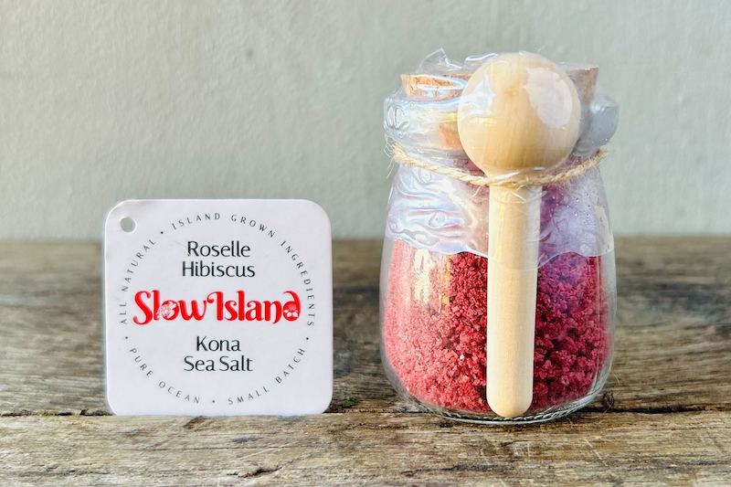 Roselle Hibiscus Kona Sea Salt