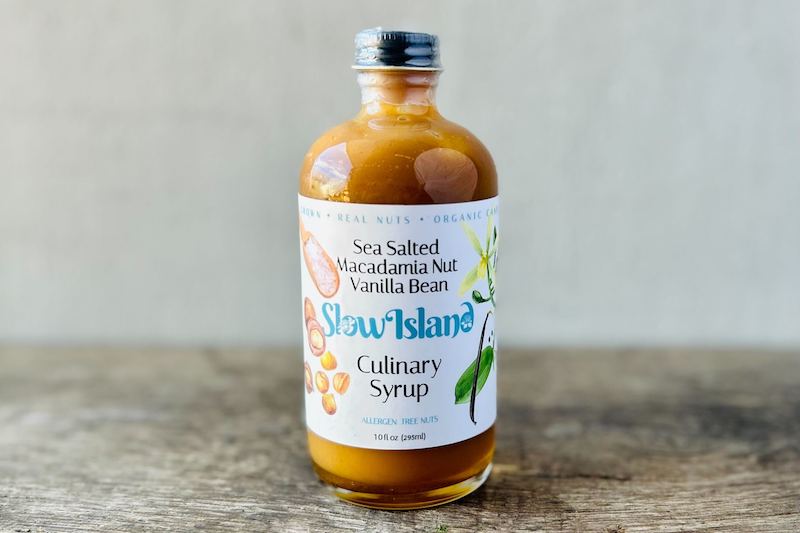 Sea Salted Macadamia Nut Culinary Syrup