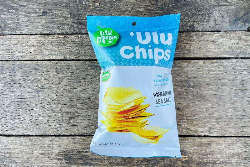 Hawaiian Sea Salt ʻUlu (Breadfruit) Chips