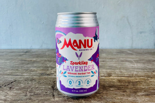 Sparkling Māmaki Herbal Tea + Lavender