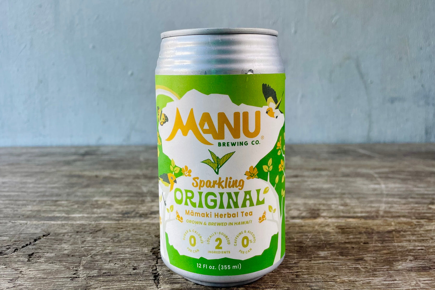 Sparkling Māmaki Herbal Tea