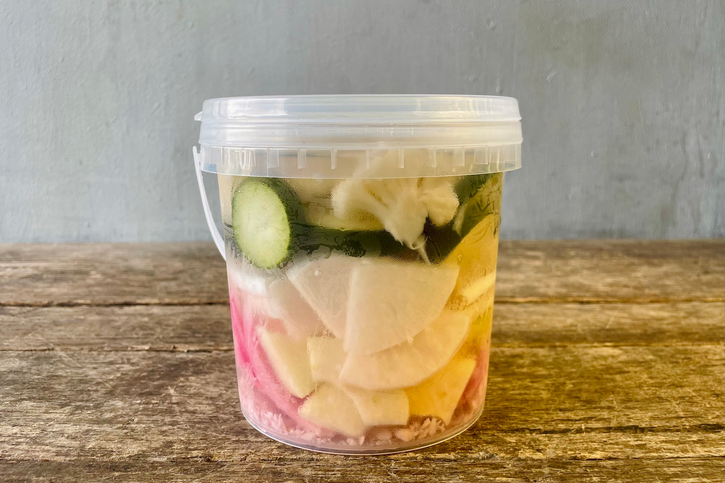 Spicy Pickled Vegetables Bucket