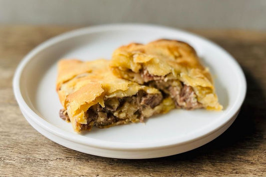 Cheddar Melt Steak Savory Pie