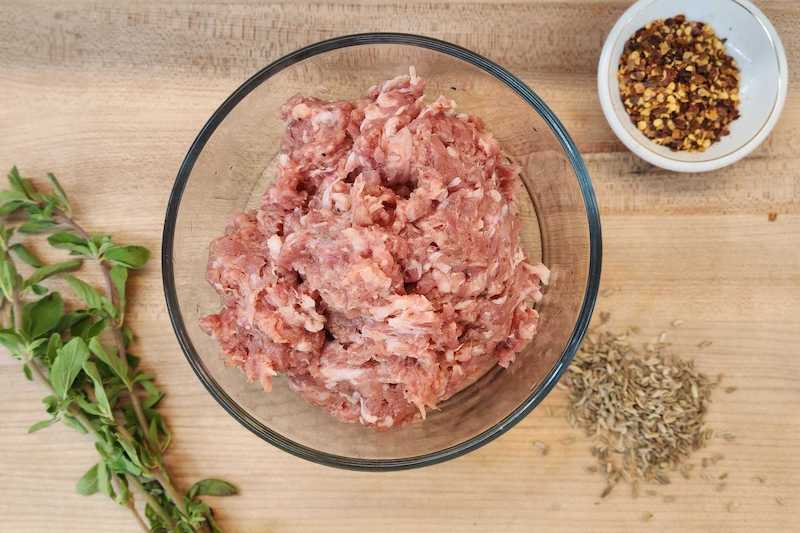 Mild Italian Ground Pork Sausage