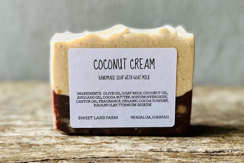 Coconut Cream Goat Milk Soap