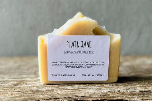 Plain Jane Goat Milk Soap