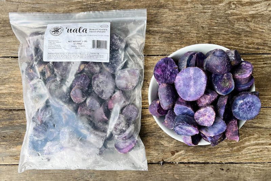 Cooked ʻUala (Okinawan Sweet Potato) - 5 lbs