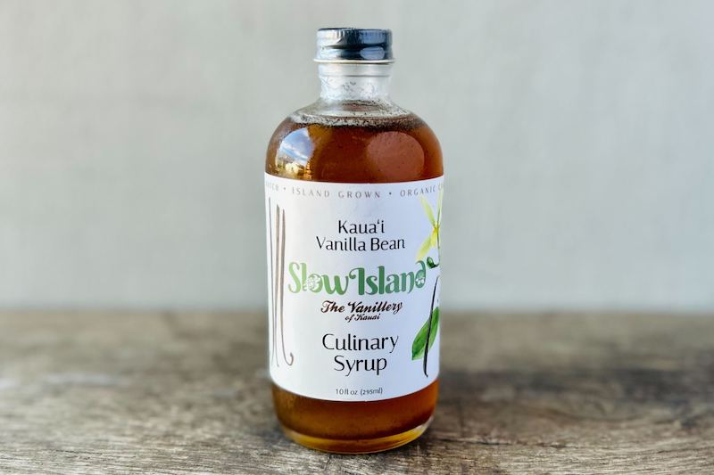 Kauaʻi Vanilla Bean Culinary Syrup